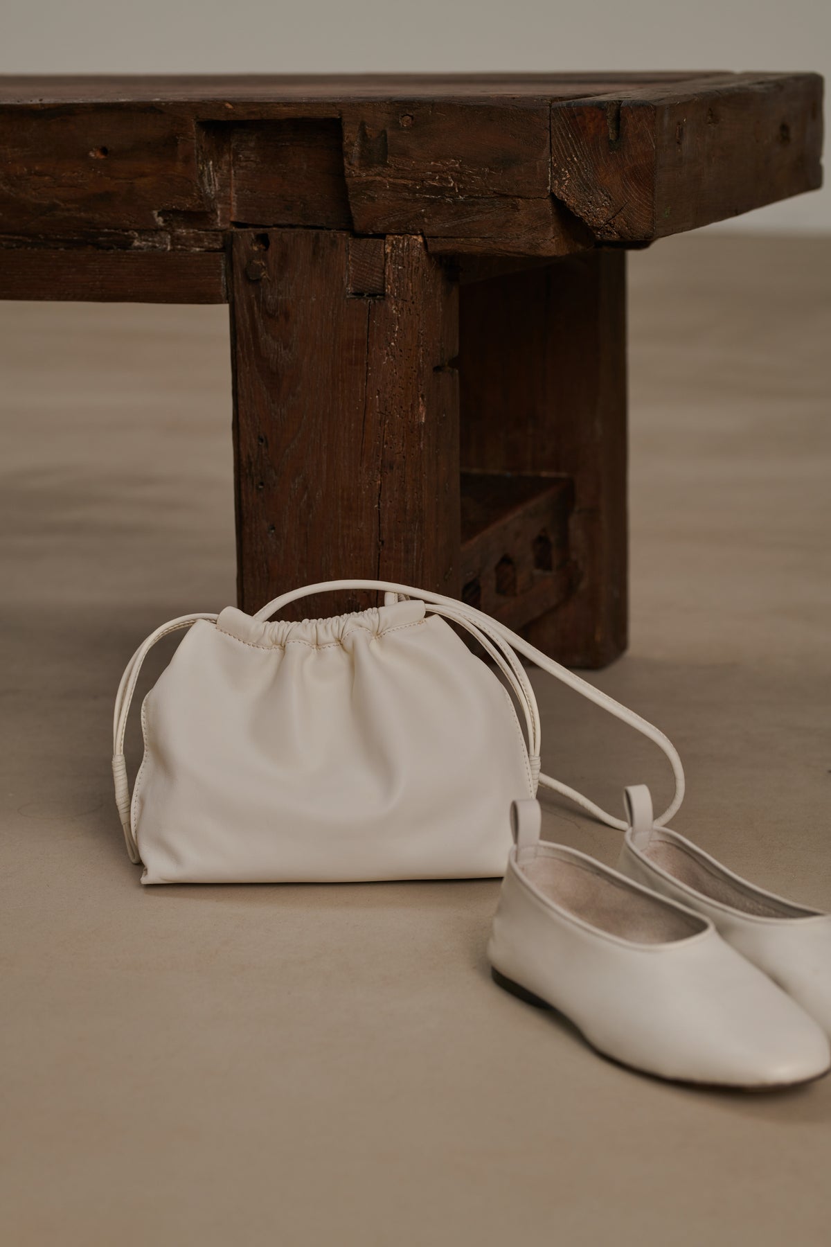 Suzette bag - Light Grey - Leather - Women
