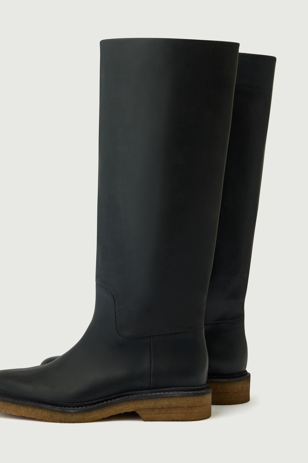 Babylon boots - Anthracite Grey - Leather - Women