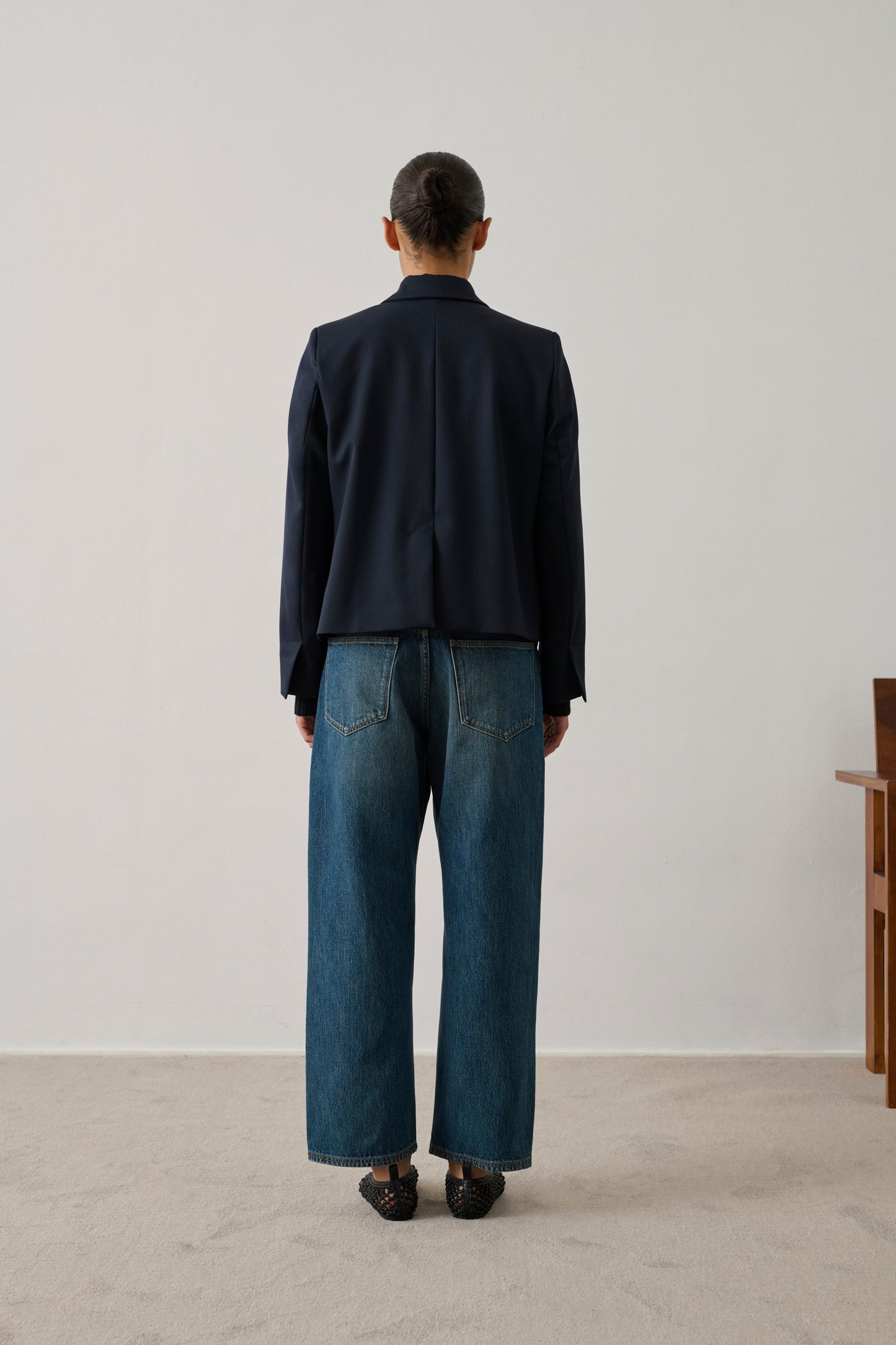 Veste Hespera - Navy - Laine - Femme