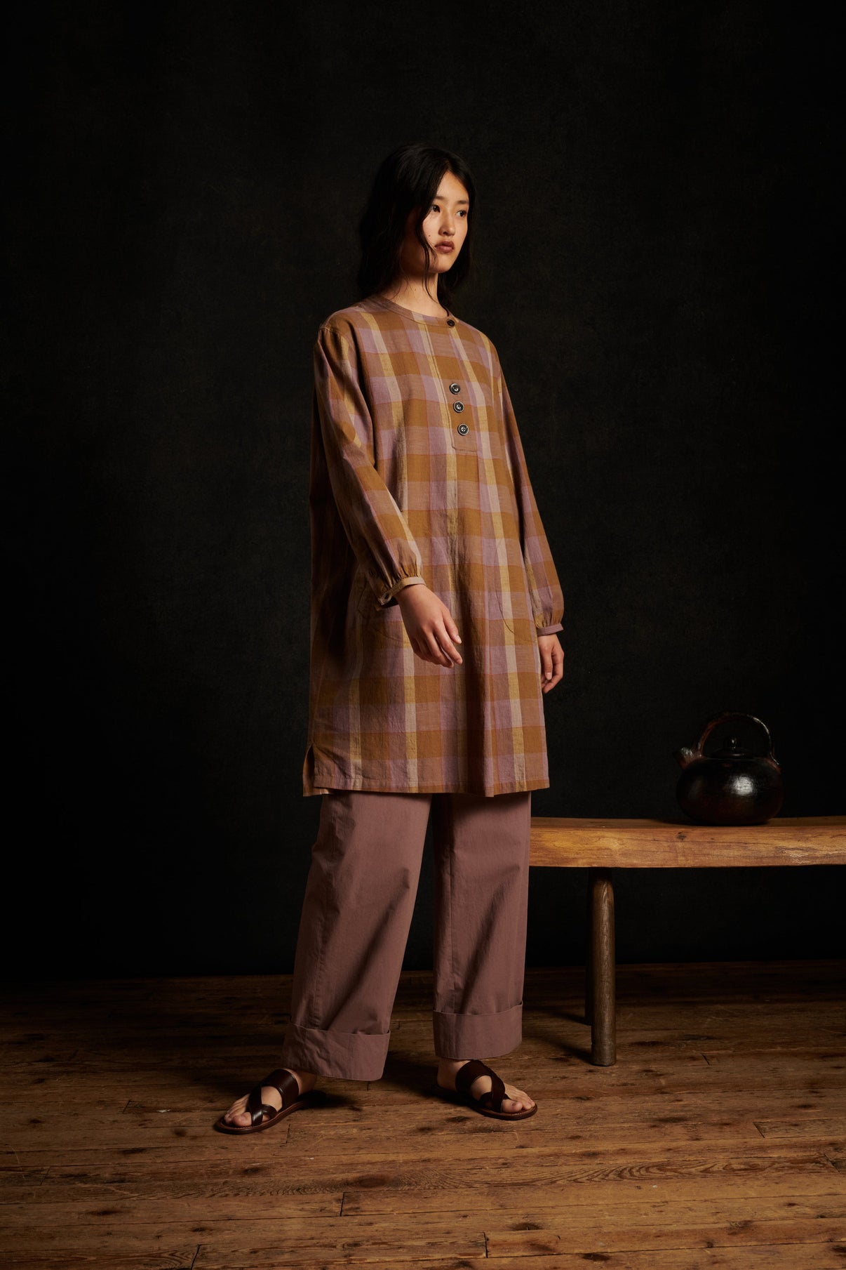 ONAGRE PURPLE DRESS vue 4