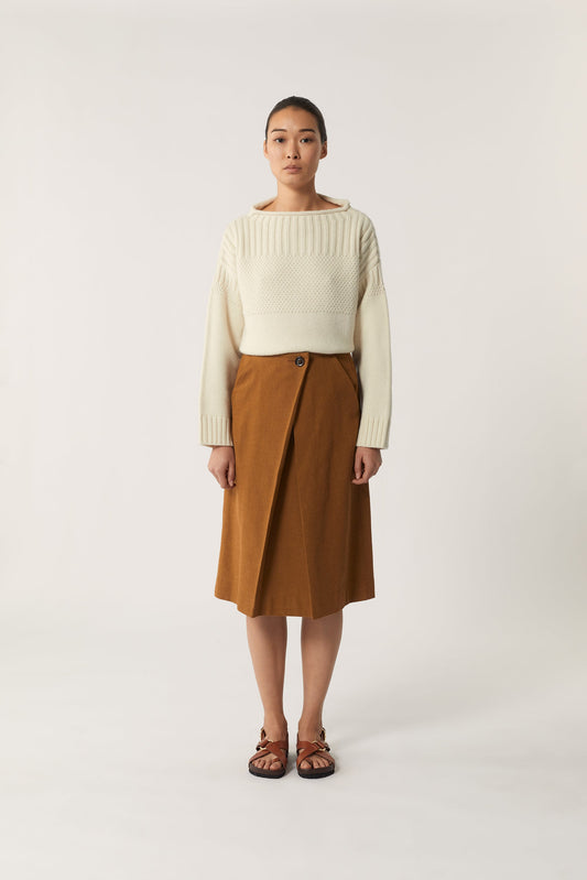 BROWN OLGA Skirt