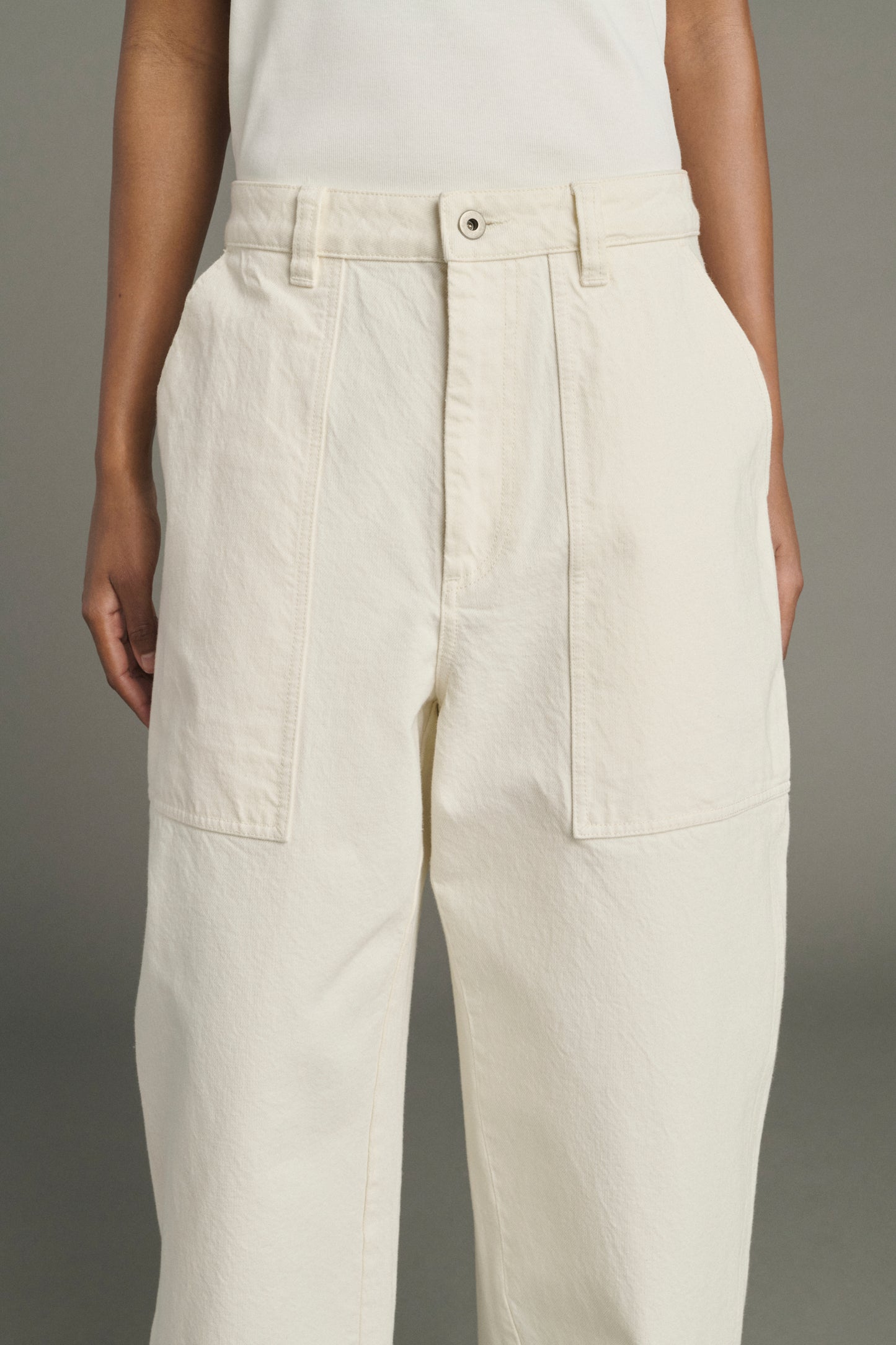 Jeans Kurt - Ecru - Cotton - Women