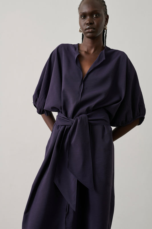 Robe Alger - Violet Foncé - Femme