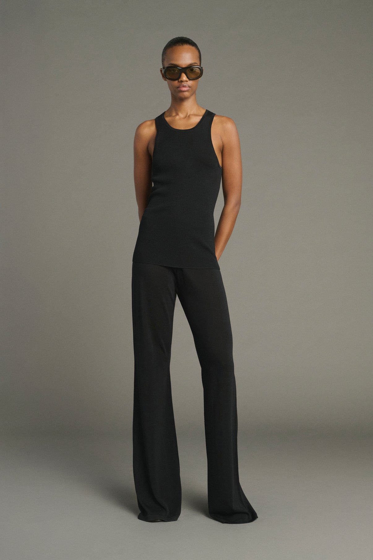 Kenzie pullover - Black - Women vue 1