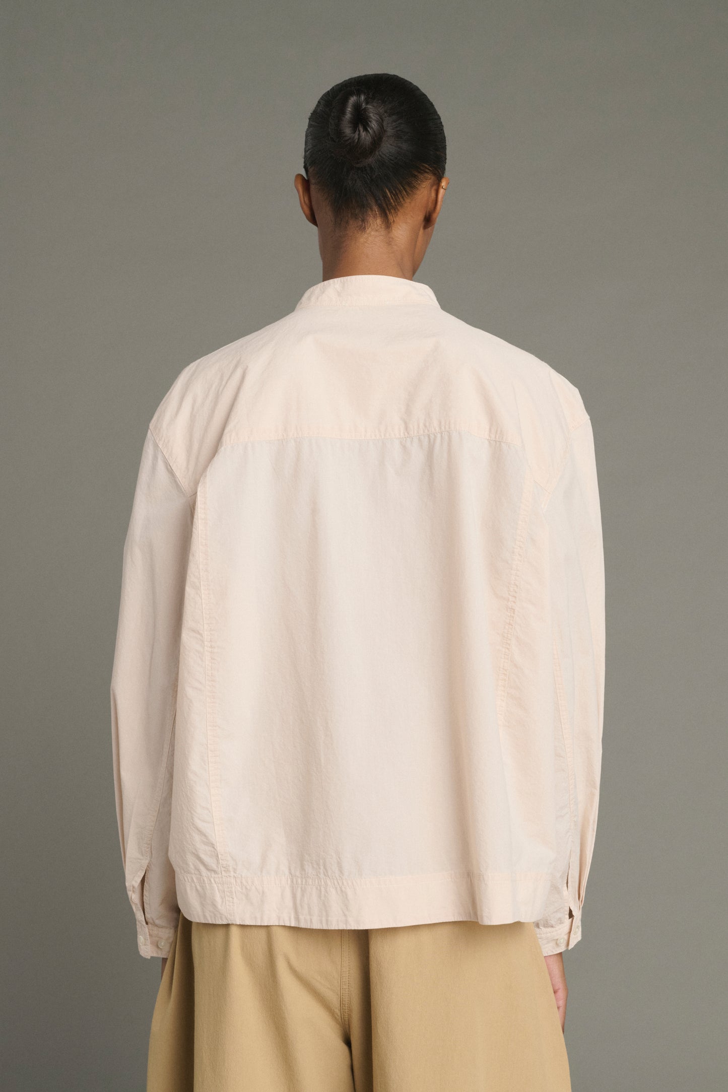 Chypre shirt - Powdery Beige - Cotton - Women
