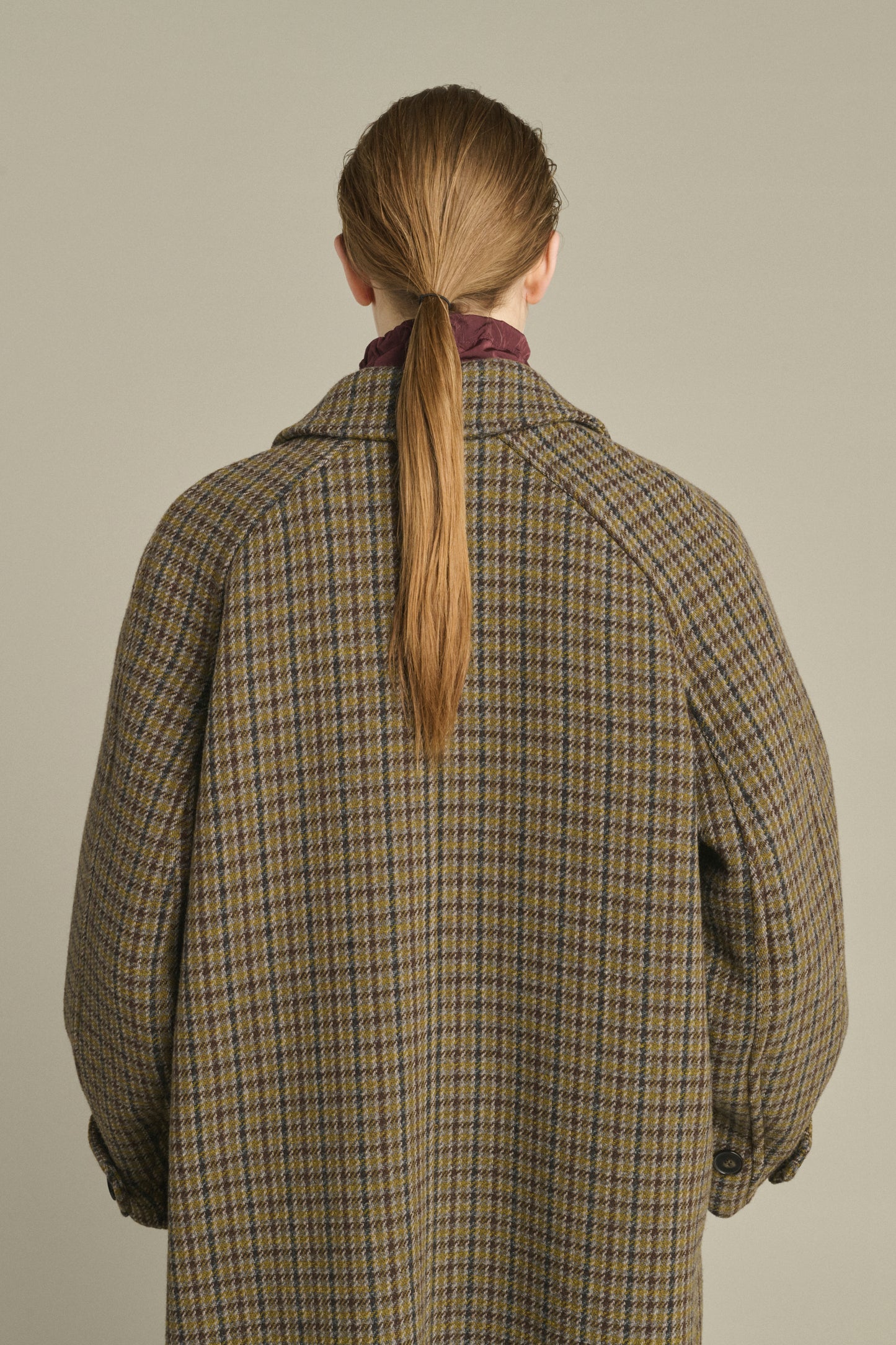 Berlin coat - Grey/Khaki - Wool - Women
