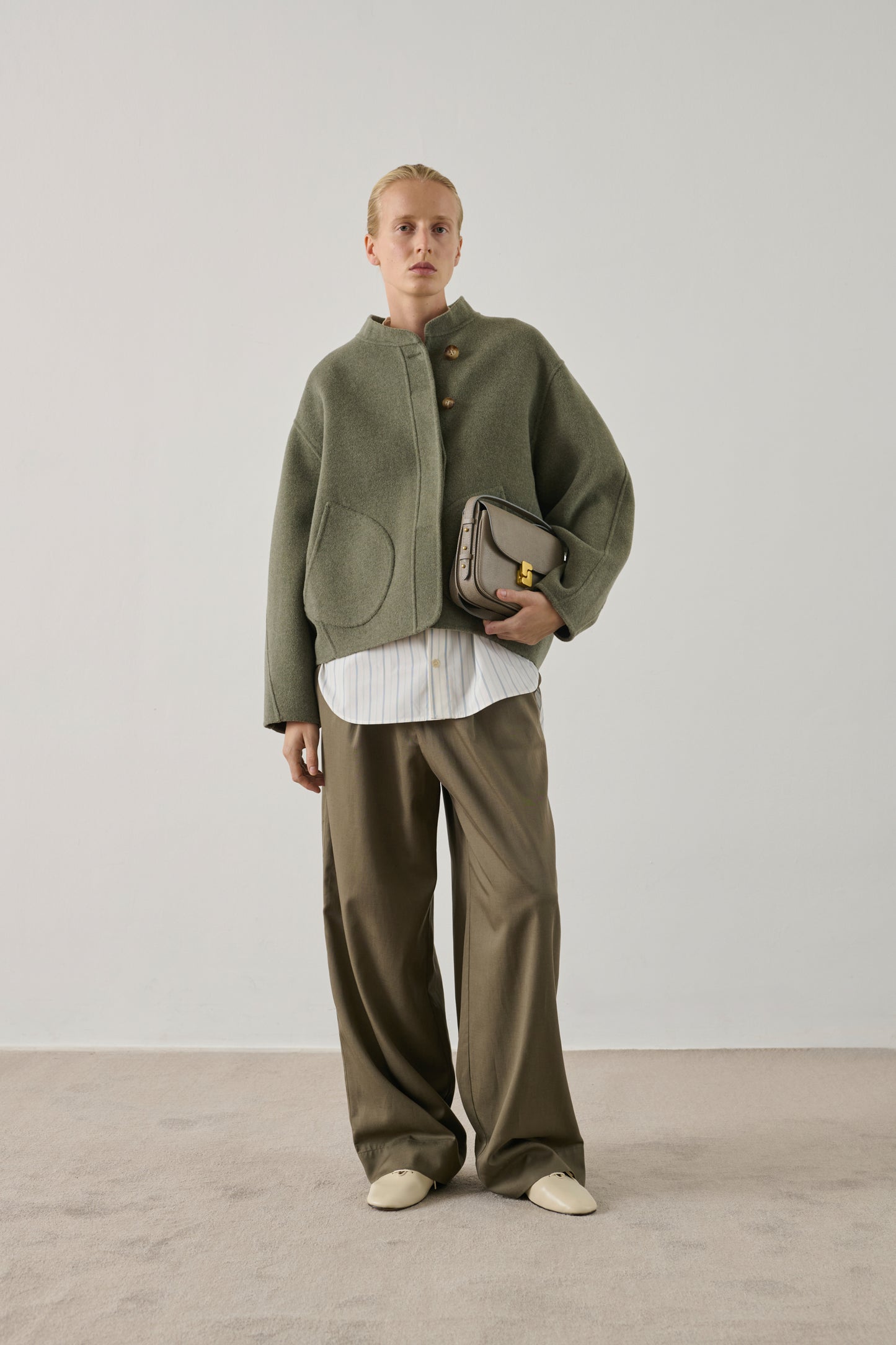 Hugues Trousers - Taupe - Women
