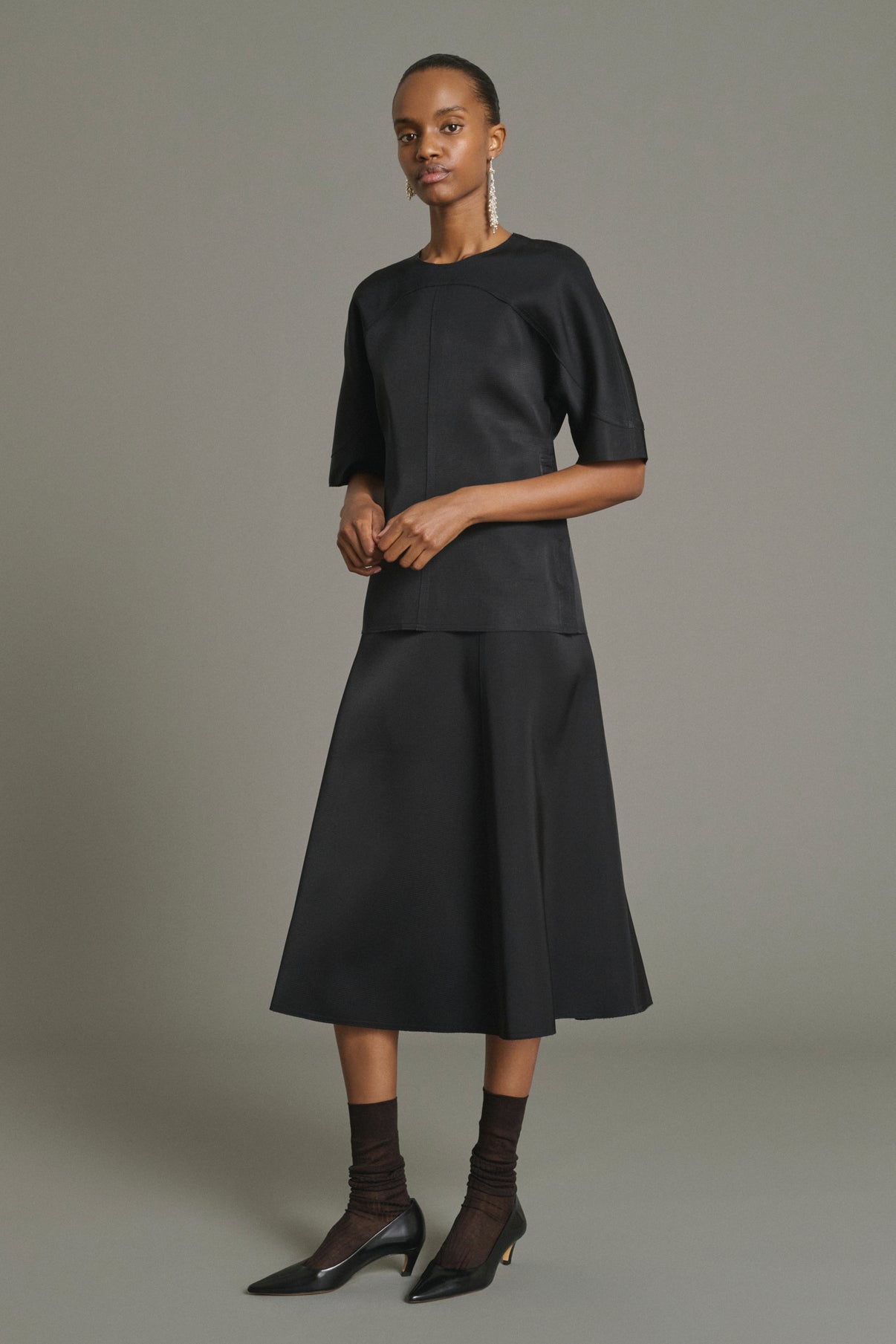 Skirt Kelya - Black - Women vue 1
