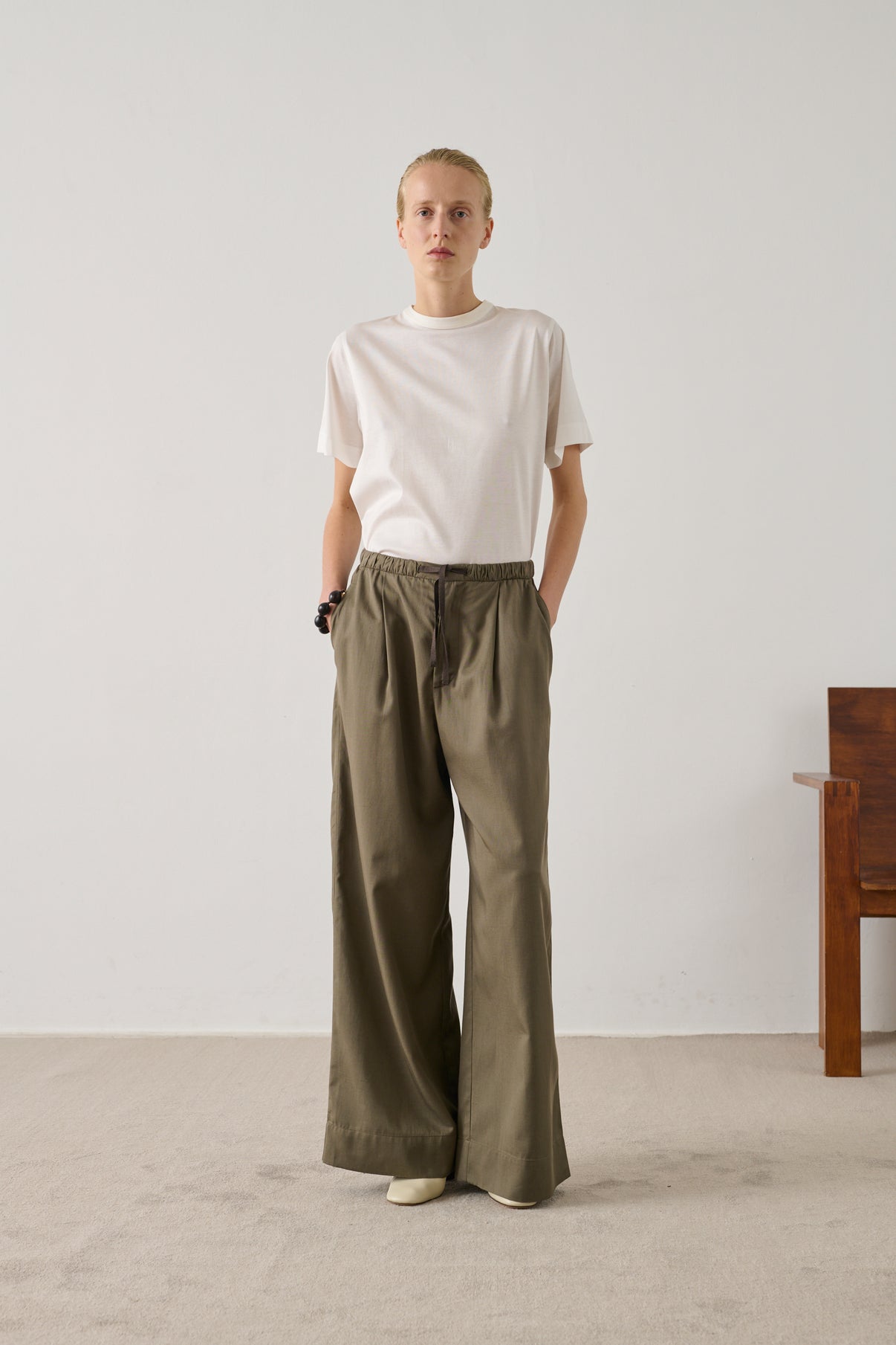 Hugues Trousers - Taupe - Women vue 2