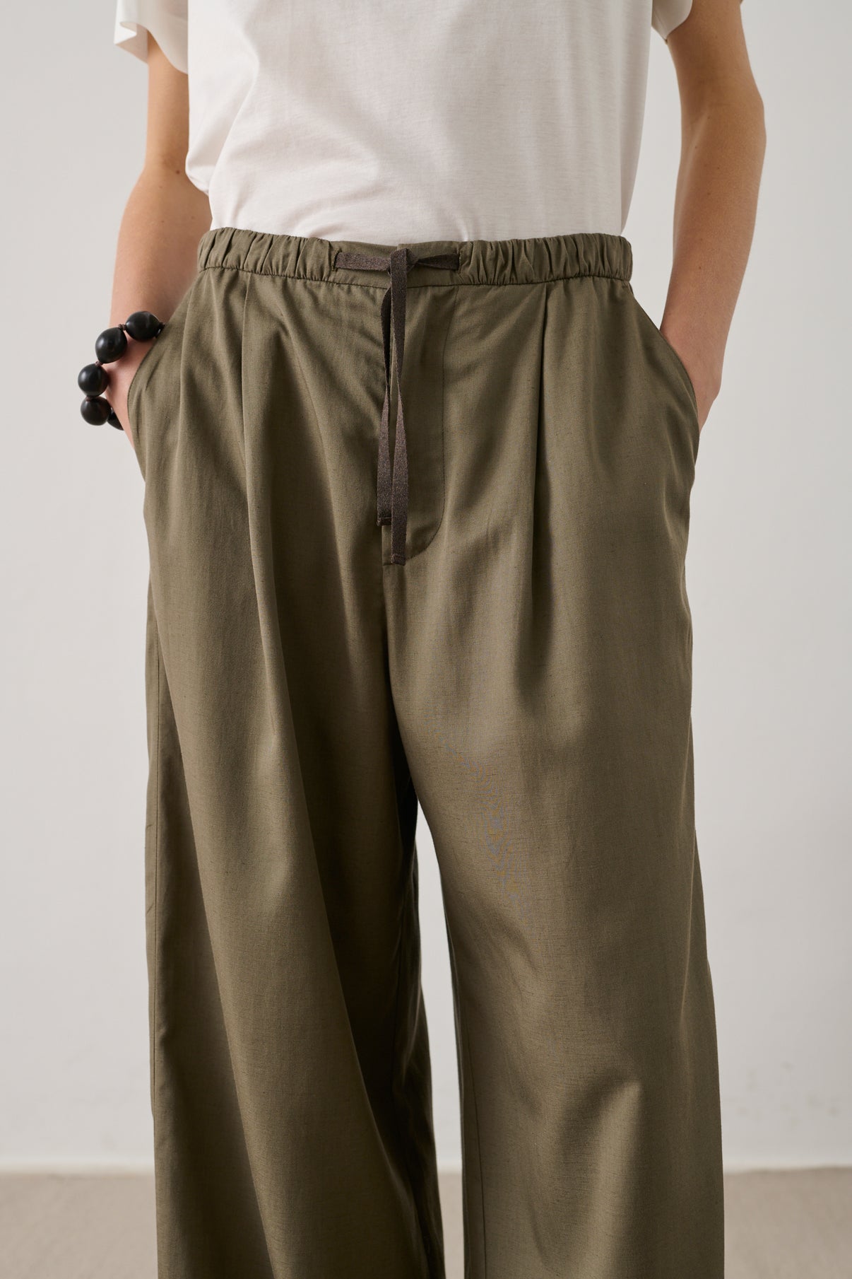 Hugues Trousers - Taupe - Women vue 5