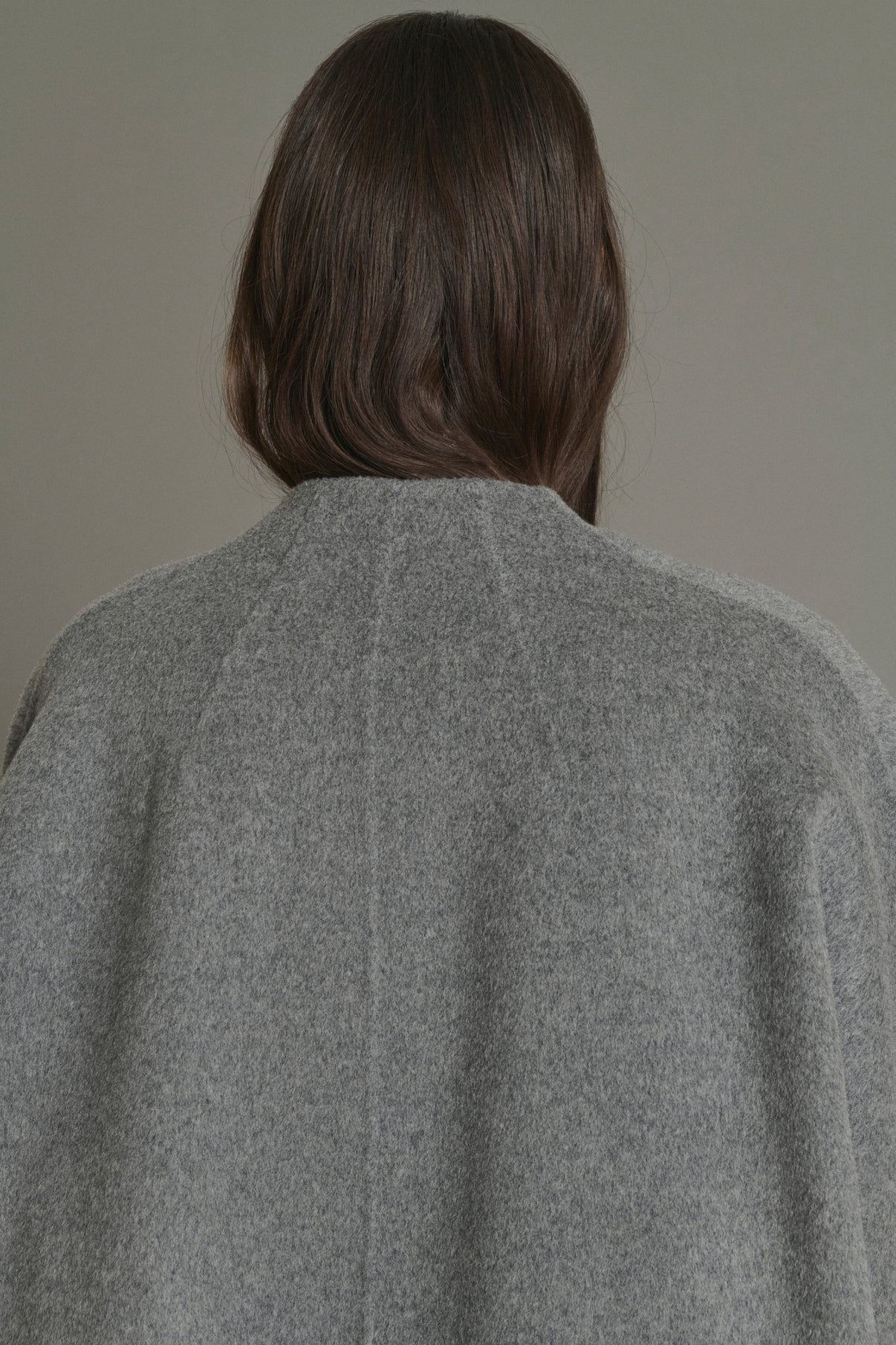 Harrow coat - Light Grey - Wool - Women vue 4