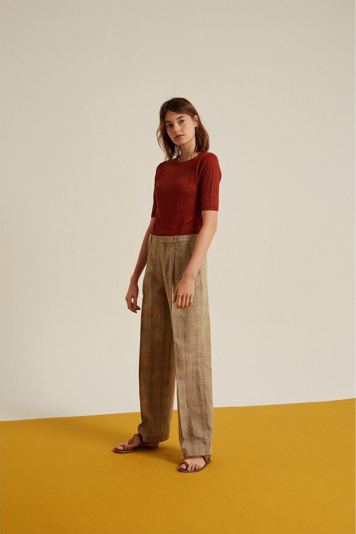 DELON ROUGE pullover vue 2