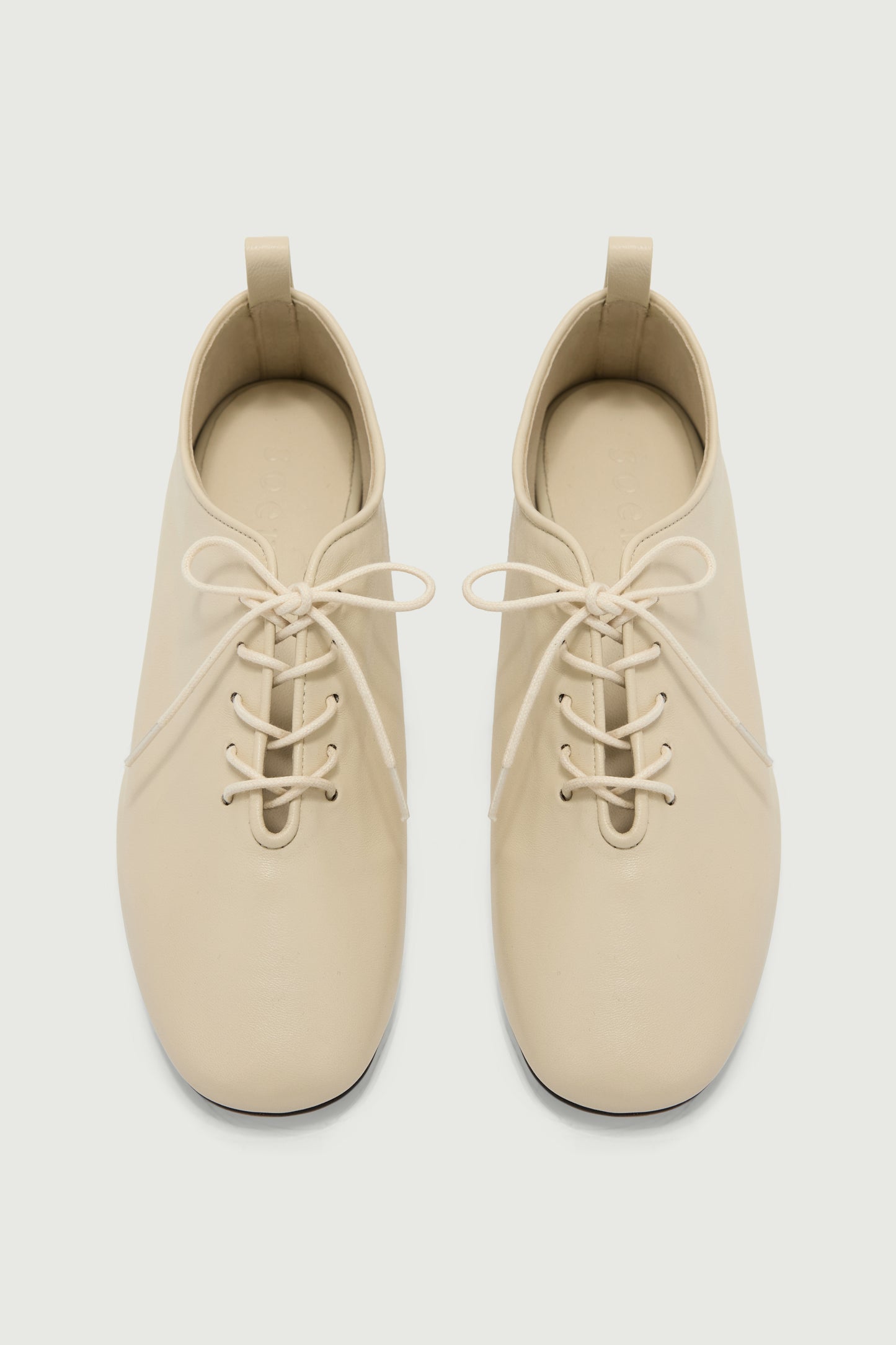 Orso derbies - Ivory Soft Leather Women - Soeur
