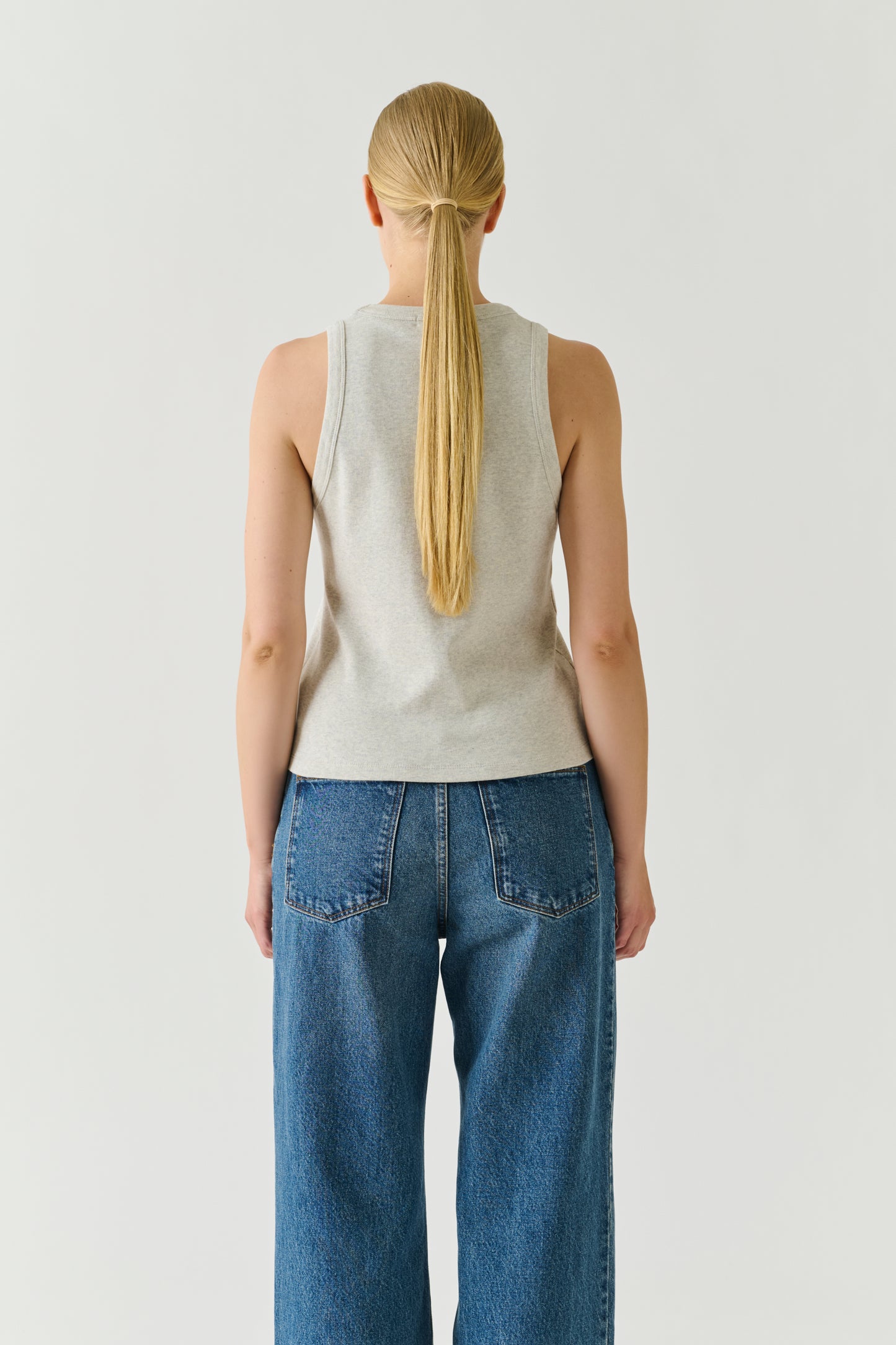 Dolly t-shirt - Grey Marl - Cotton - Women
