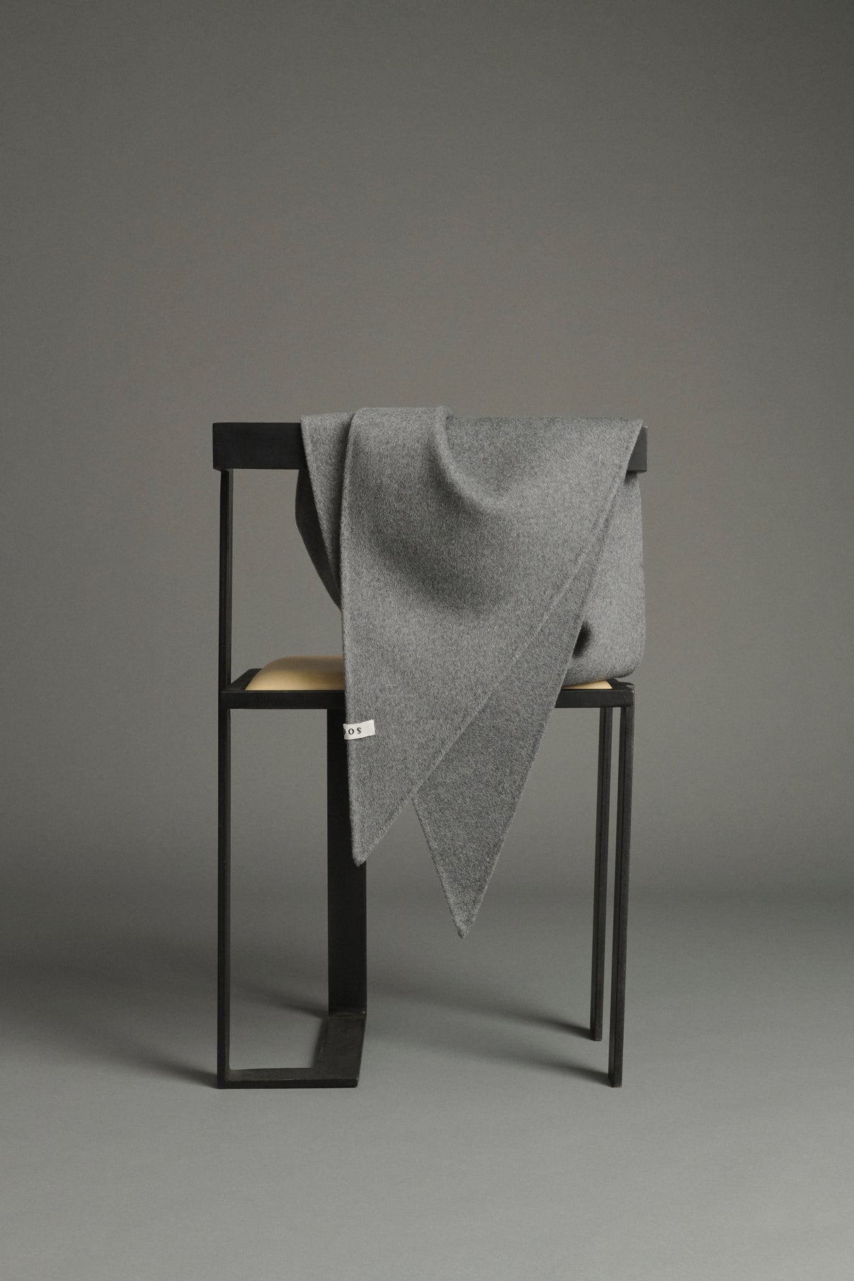 Jamelia Cape - Light Grey - Wool - Women vue 3